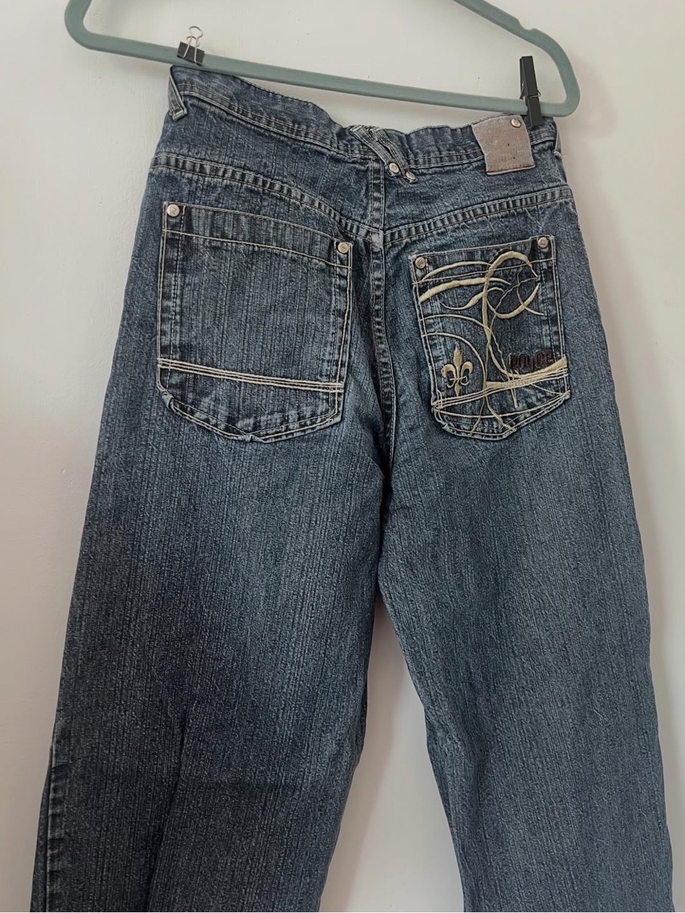 Enyce Embroidered Denim Jeans